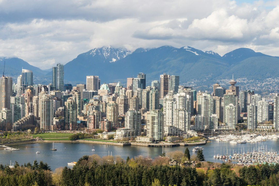 Vancouver skyline and mountains representing career opportunities across British Columbia